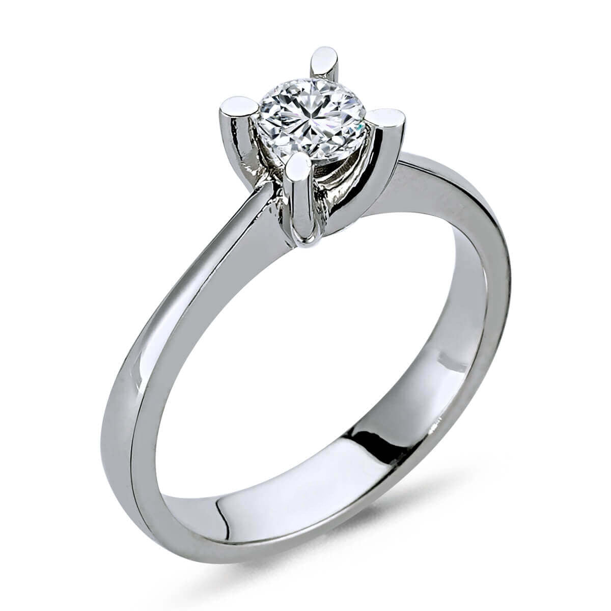 0.41 Carat Diamond Solitaire Ring