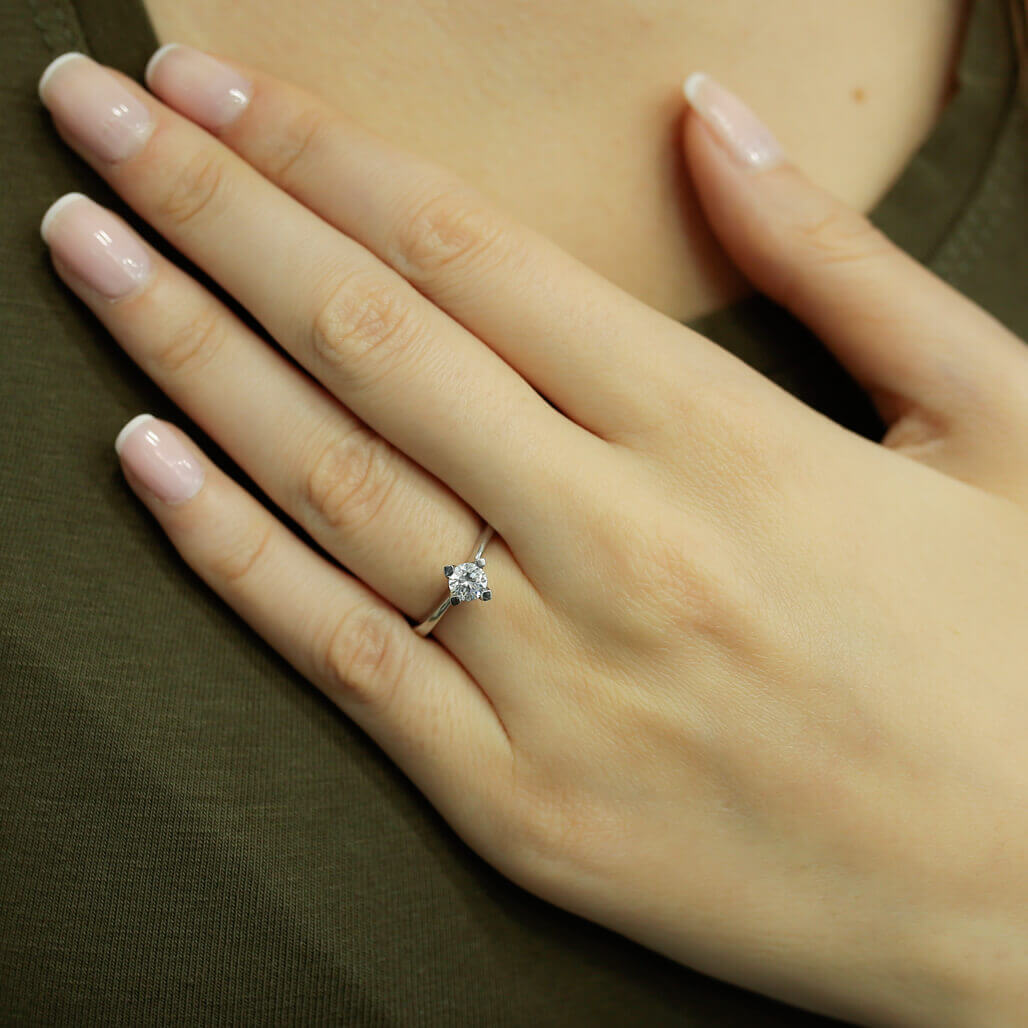 0.40 Carat Diamond Solitaire Ring