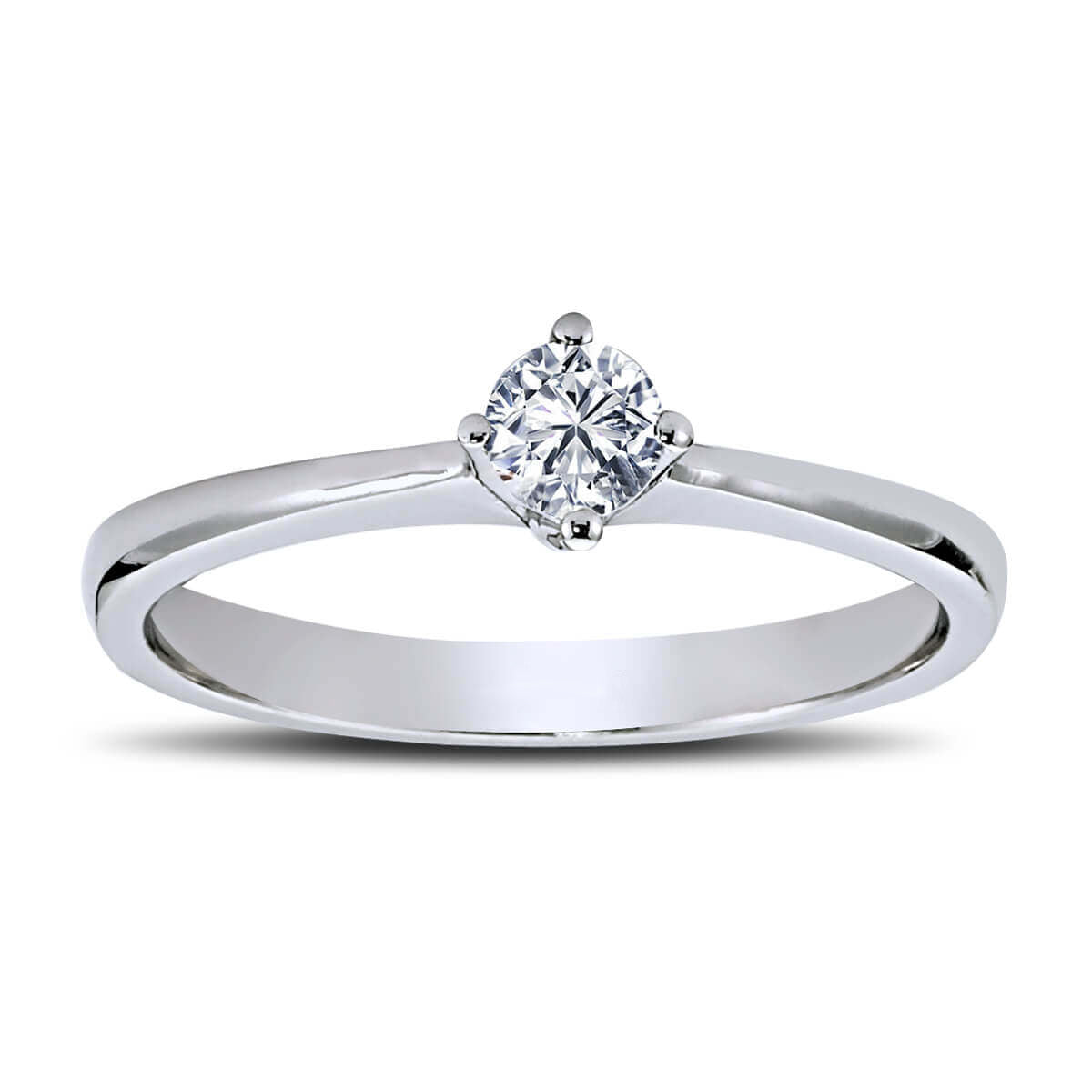 0.19 Carat Diamond Solitaire Ring