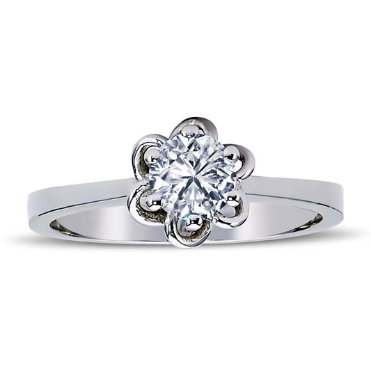 0.49 Carat Diamond Solitaire Ring