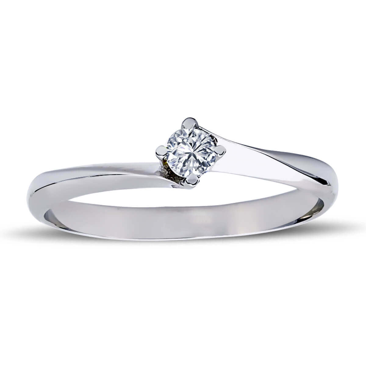 0.10 Carat Diamond Solitaire Ring