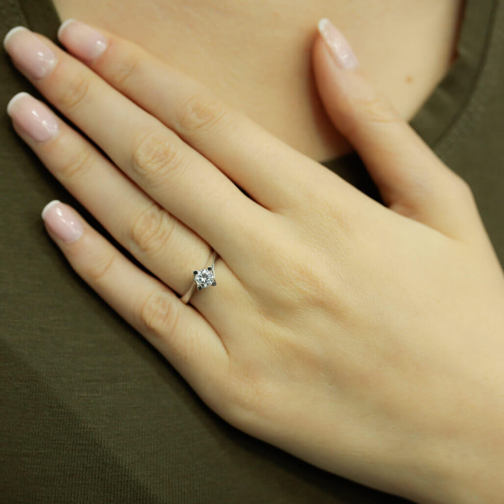 0.38 Carat Diamond Solitaire Ring