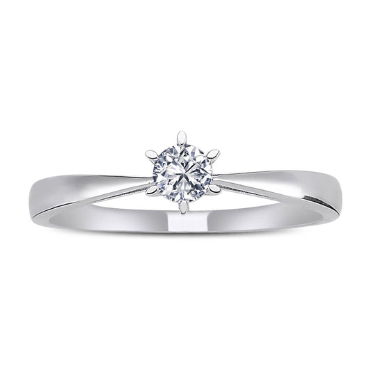 0.21 Carat Diamond Solitaire Ring