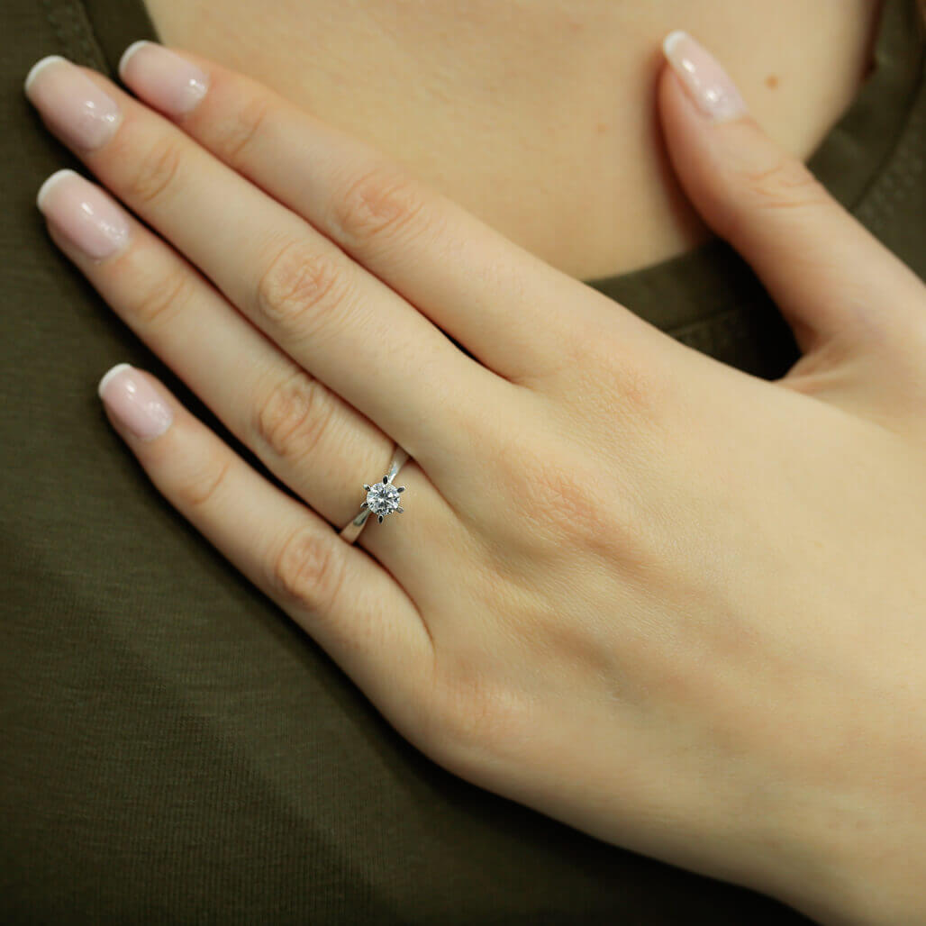 0.40 Carat Diamond Solitaire Ring