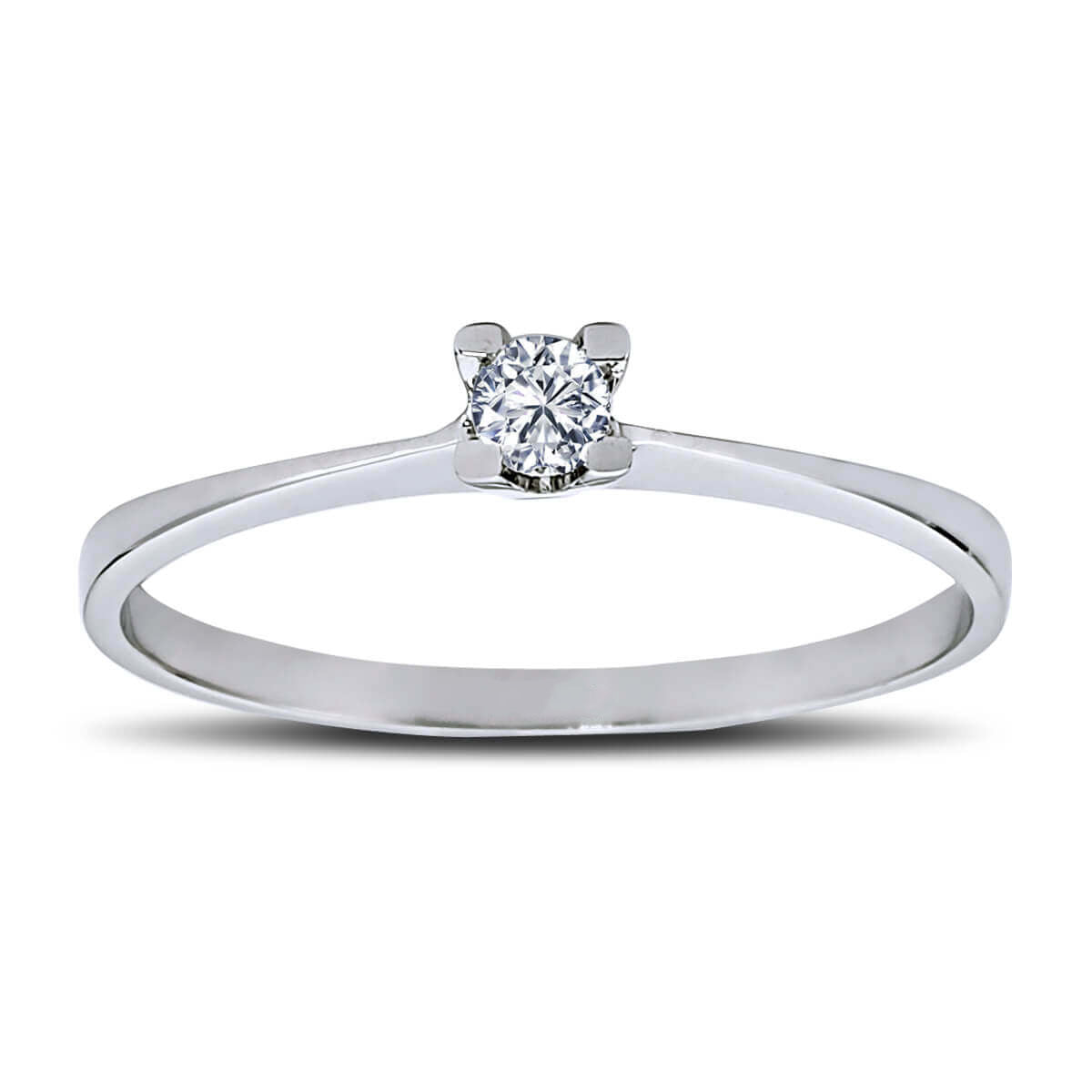 0.08 Carat Diamond Solitaire Ring