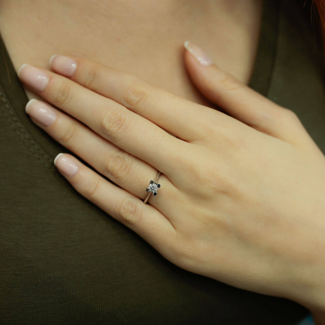 0.26 Carat Diamond Solitaire Ring