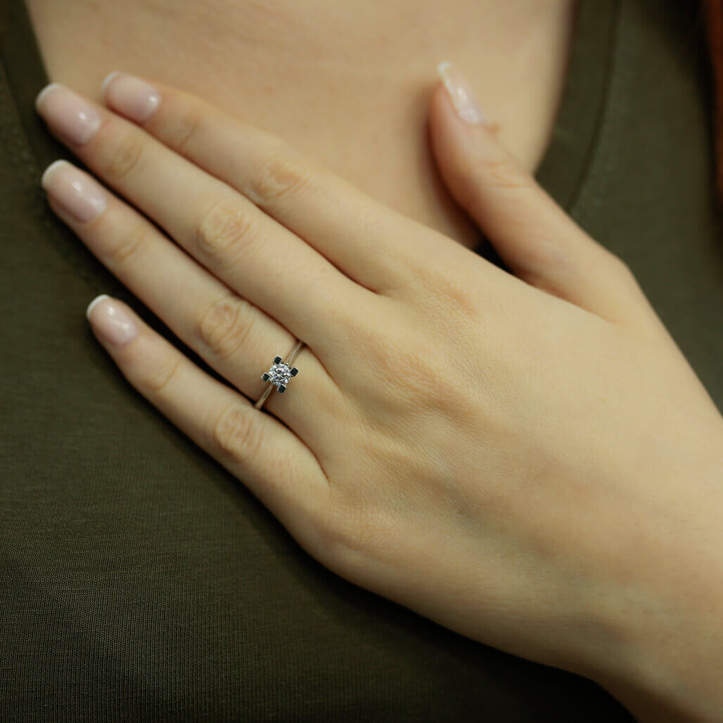 0.30 Carat Diamond Solitaire Ring