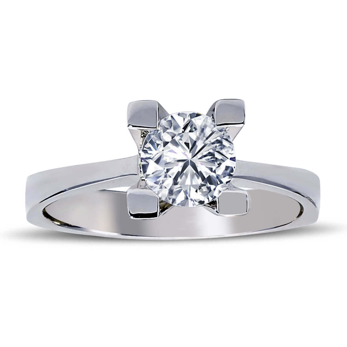 0.81 Carat Diamond Solitaire Ring