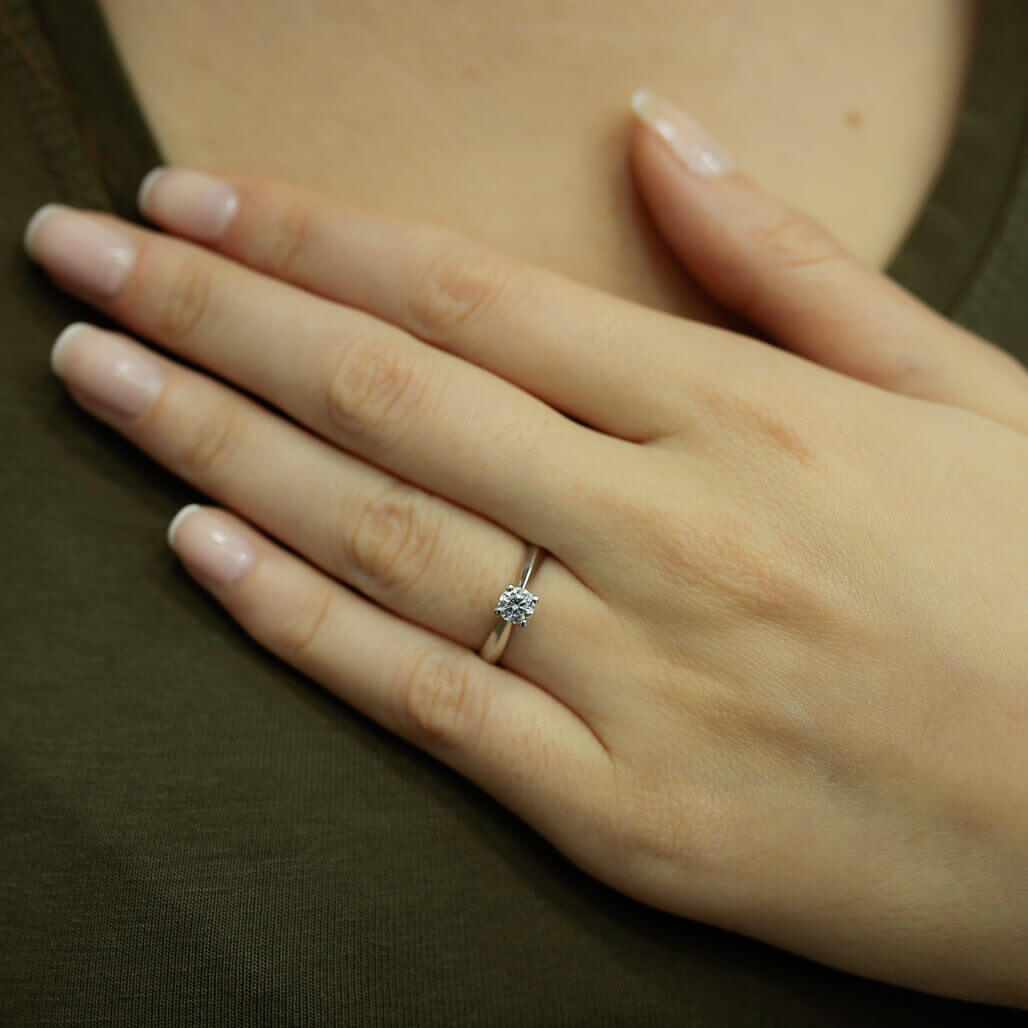 0.30 Carat Diamond Solitaire Ring