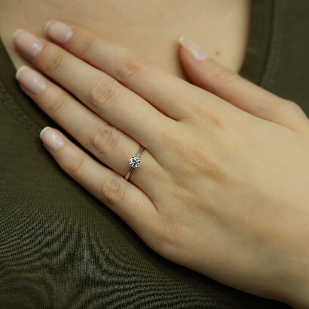 0.30 Carat Diamond Solitaire Ring