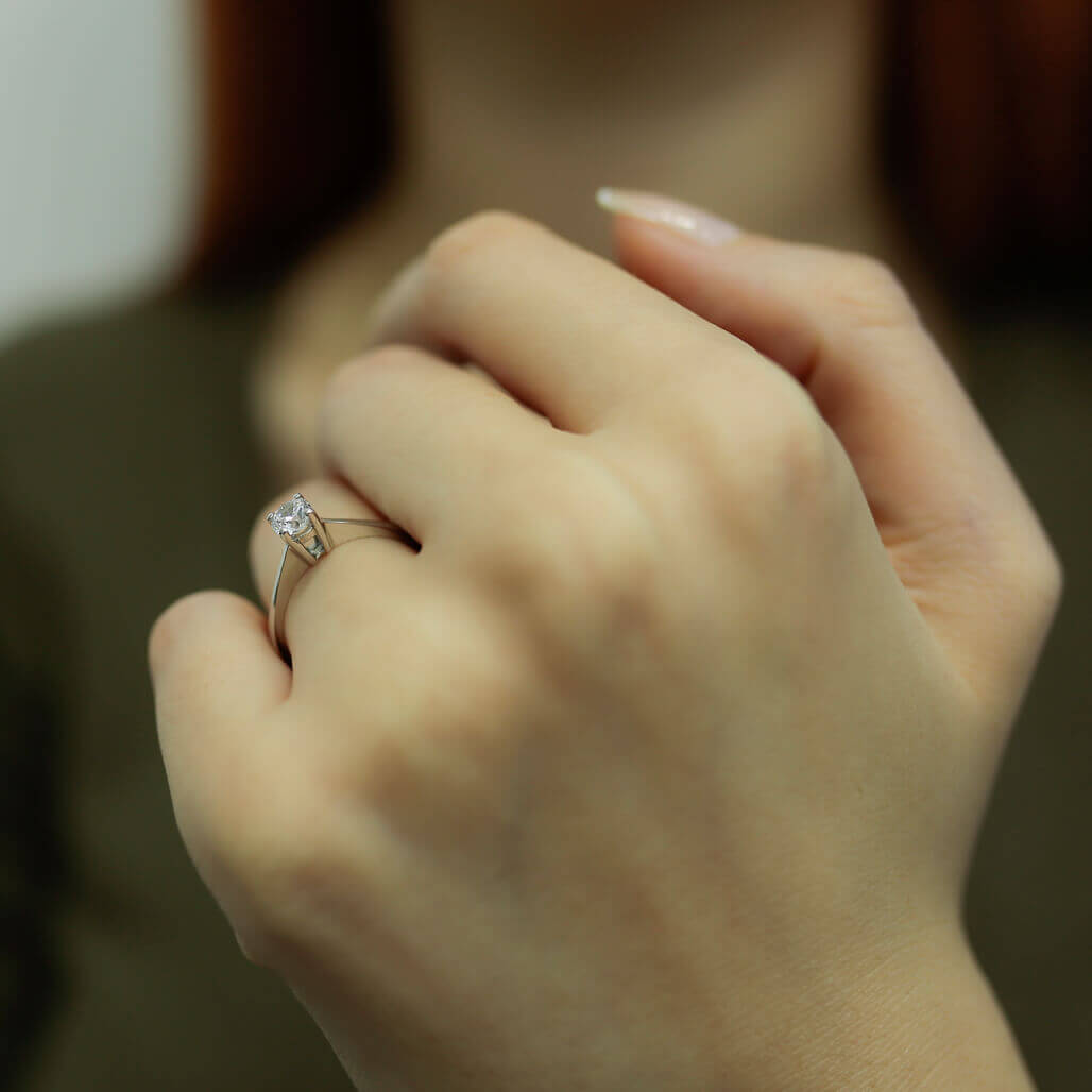 0.30 Carat Diamond Solitaire Ring