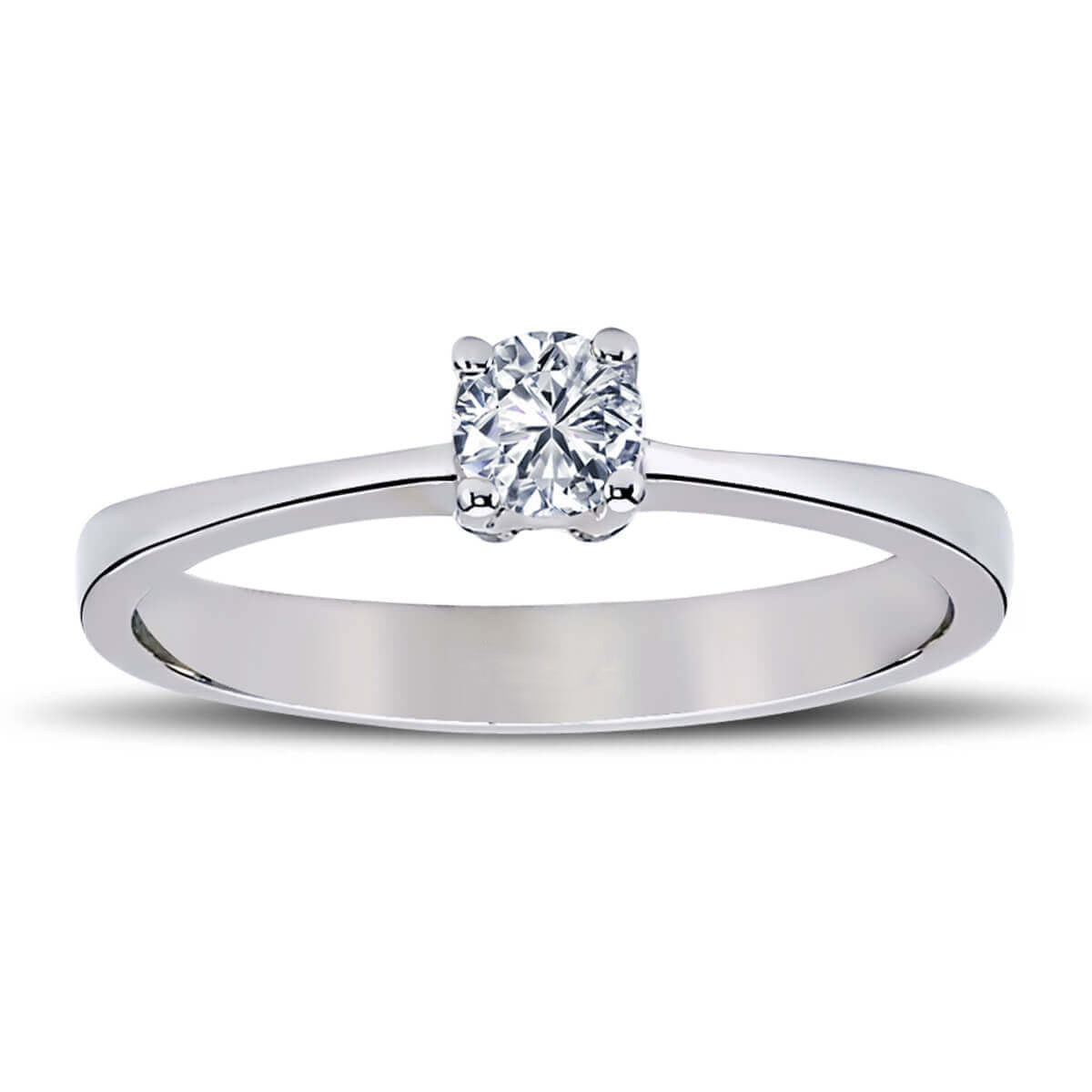 0.25 Carat Diamond Solitaire Ring
