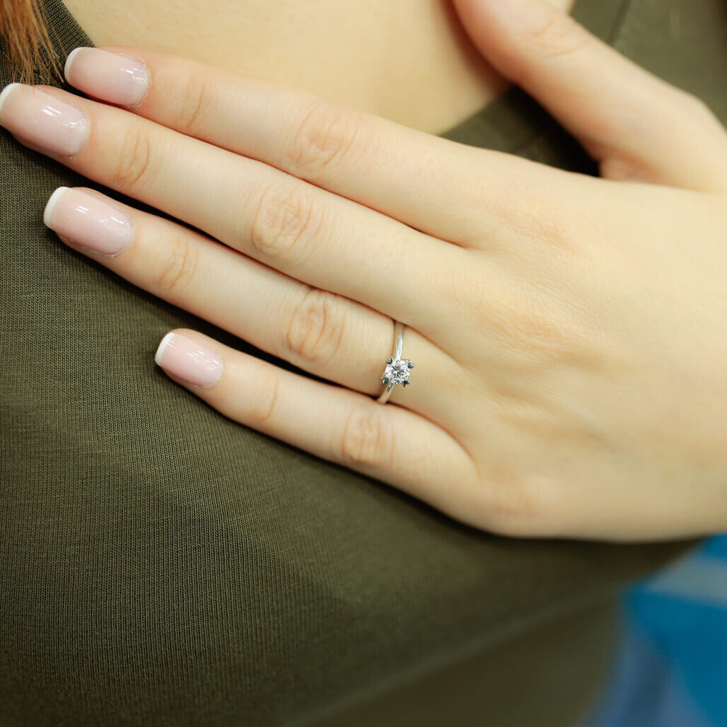 0.31 Carat Diamond Solitaire Ring