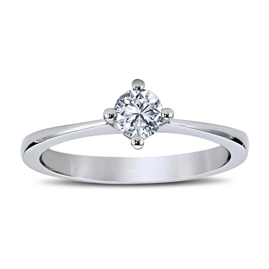 0.33 Carat Diamond Solitaire Ring