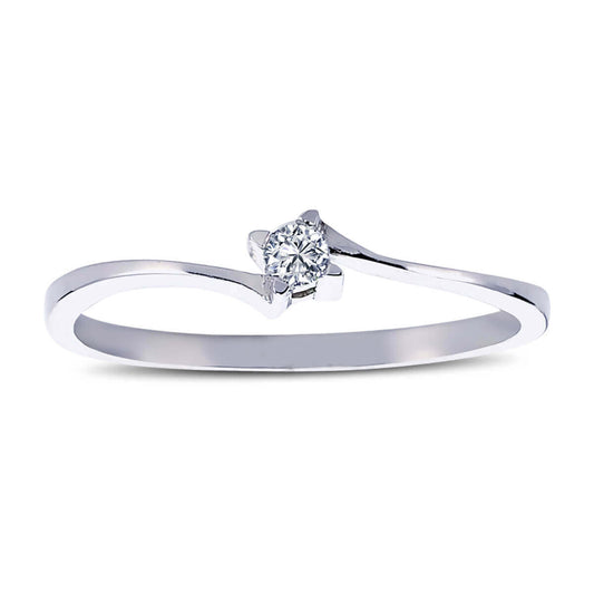 0.05 Carat Diamond Solitaire Ring