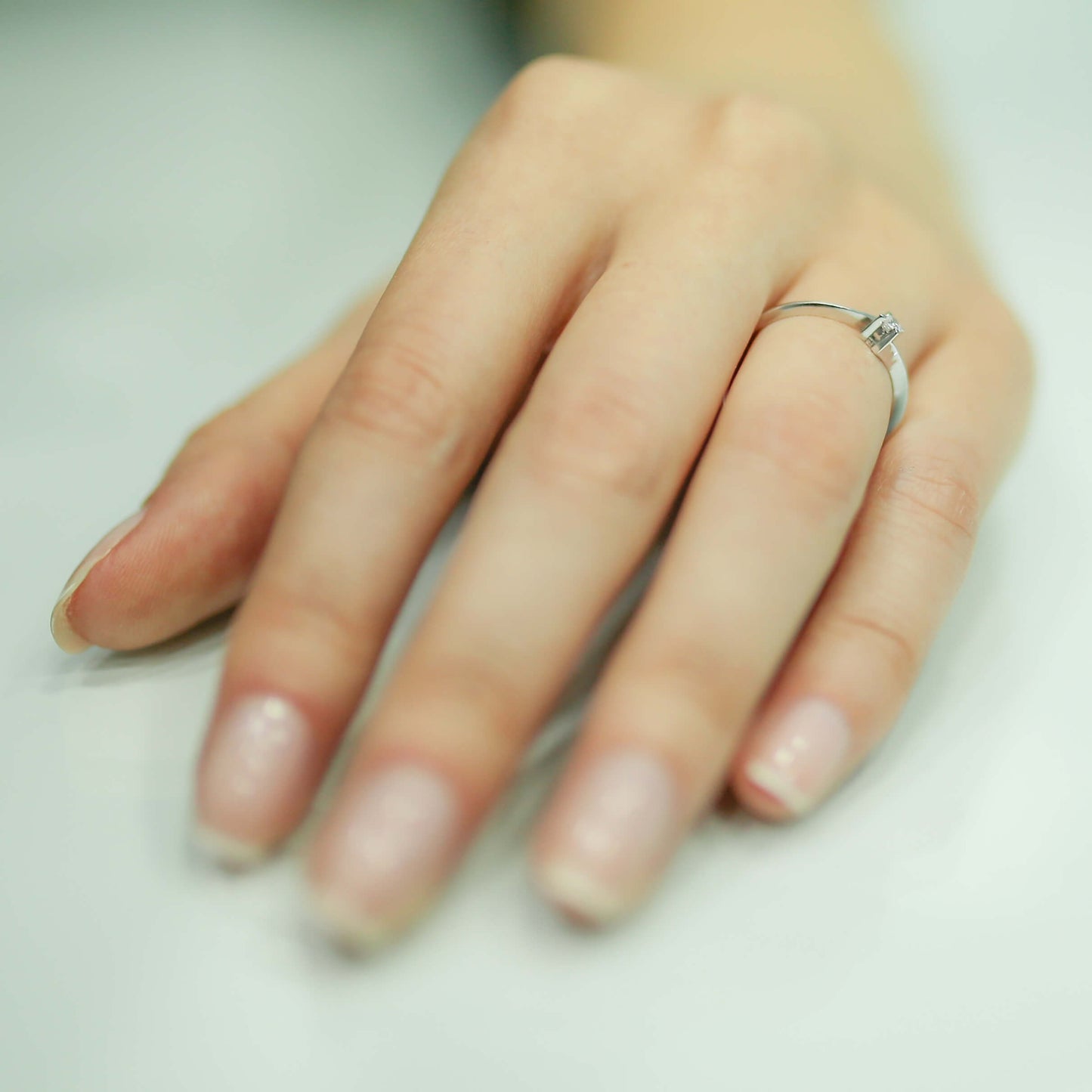 0.05 Carat Diamond Solitaire Ring