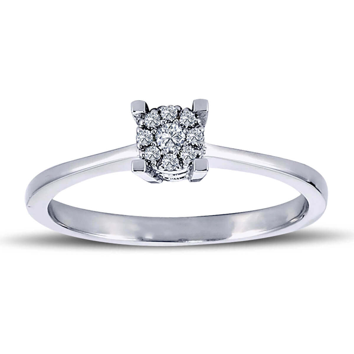 0.30 Carat Solid Look Diamond Ring