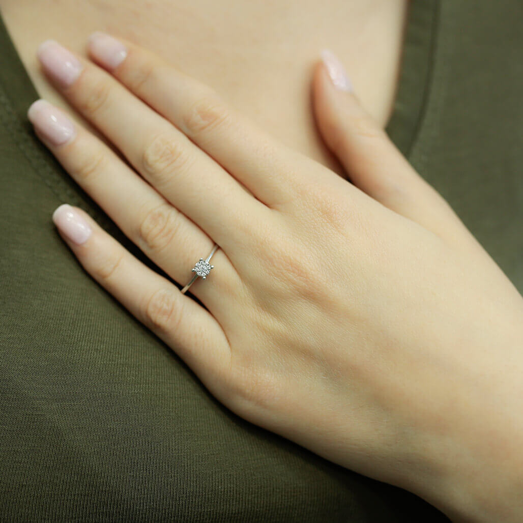 0.30 Carat Solitaire Look Diamond Ring