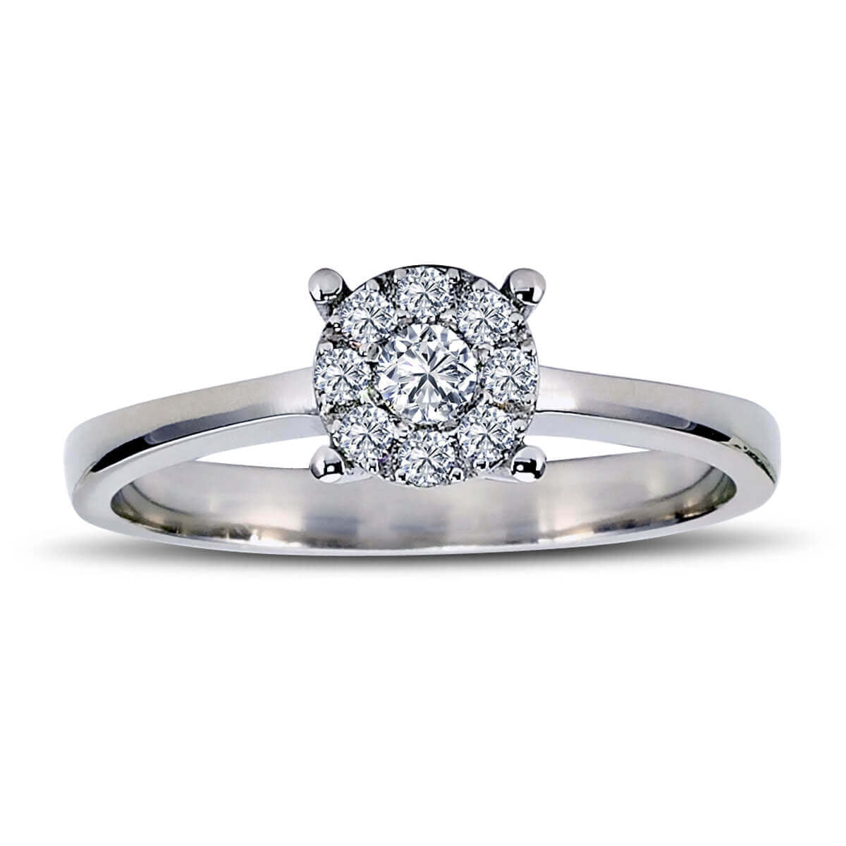 1 Carat Solitaire Look Diamond Ring