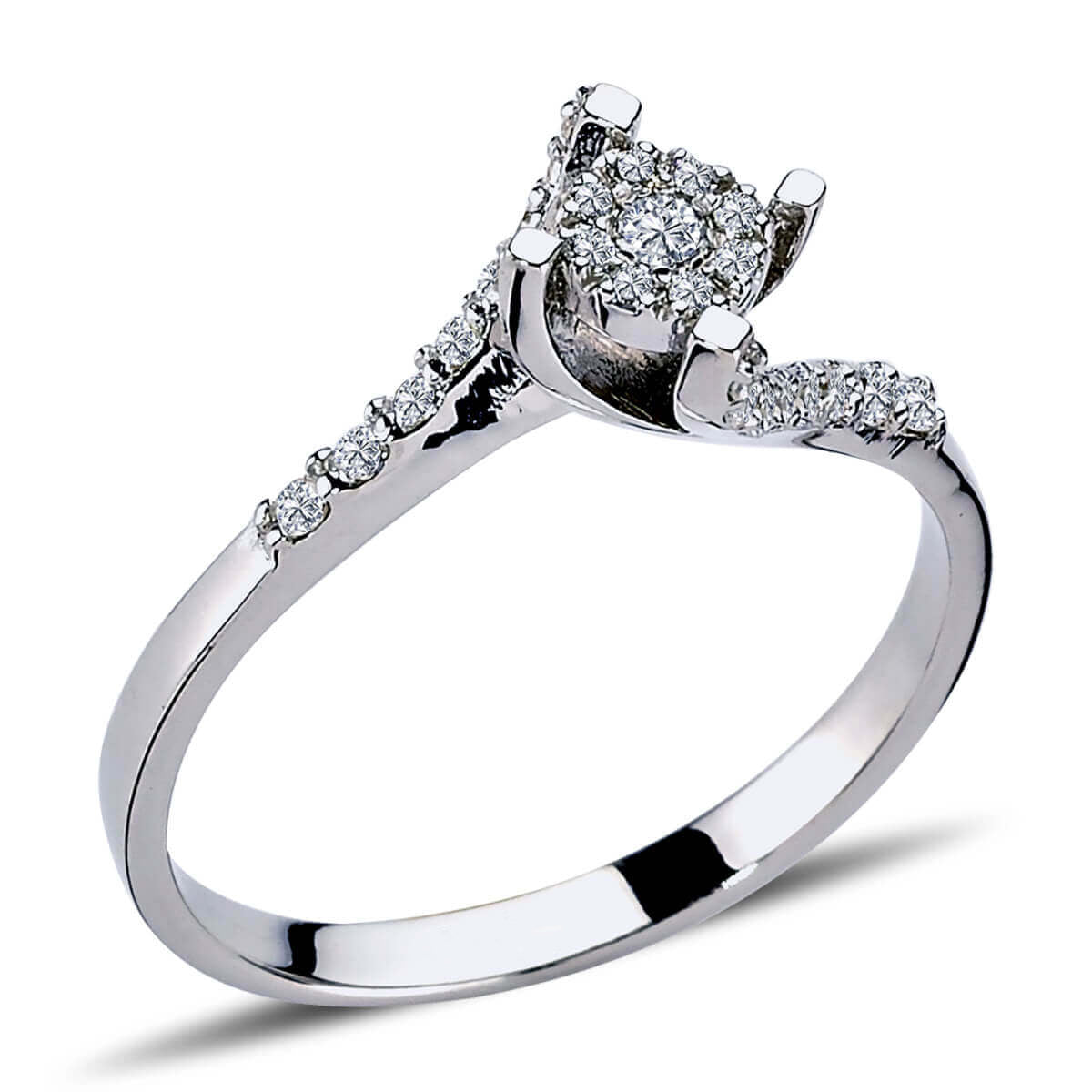 0.30 Carat Solitaire Look Diamond Ring