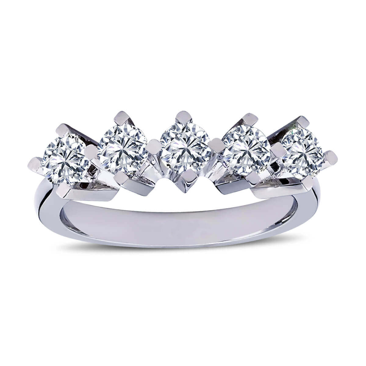 1 carat Diamond Five Stone Ring
