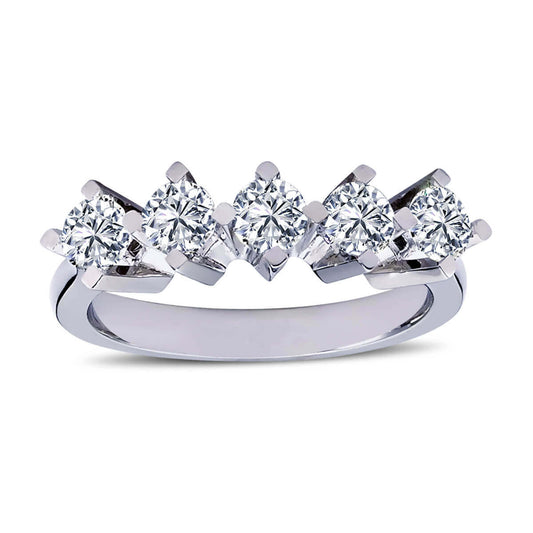 1 carat Diamond Five Stone Ring