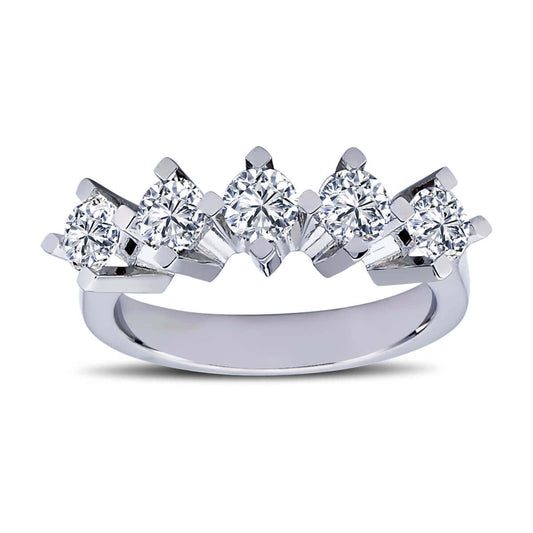 1.15 Carat Diamond Five Stone Ring
