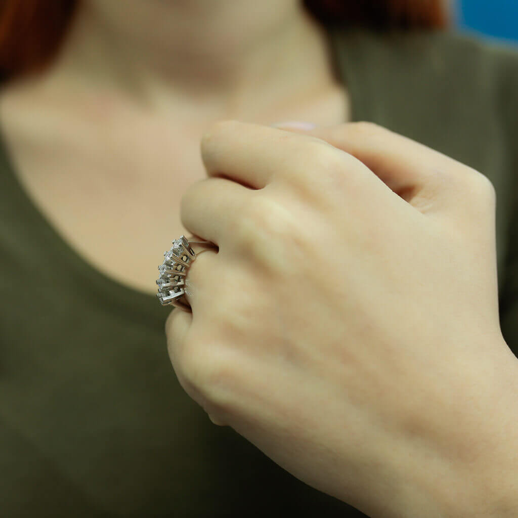 0.60 Carat Diamond Five Stone Ring