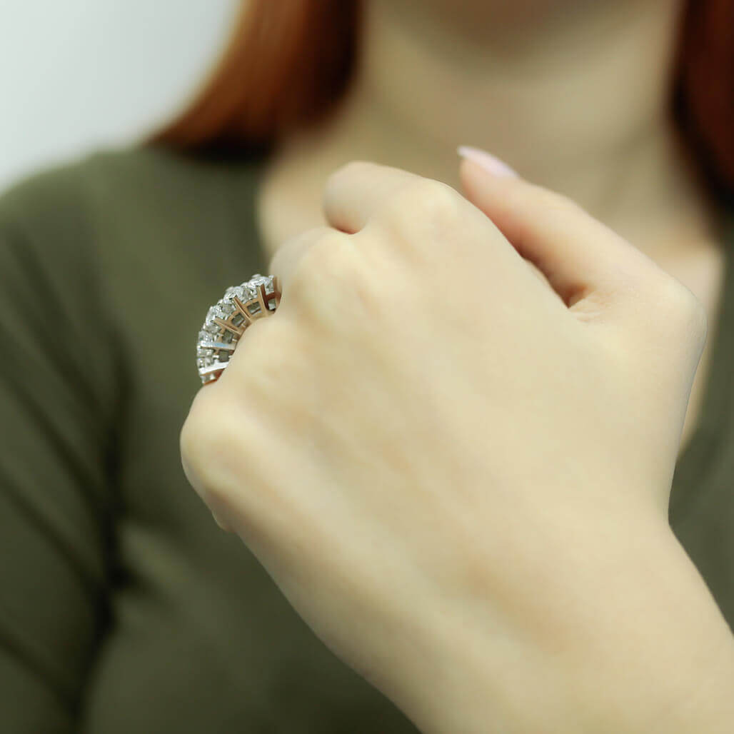 2 Carat Diamond Five Stone Ring