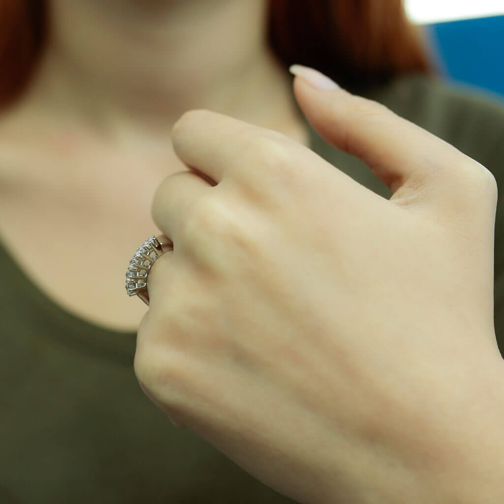 0.60 Carat Diamond Five Stone Ring