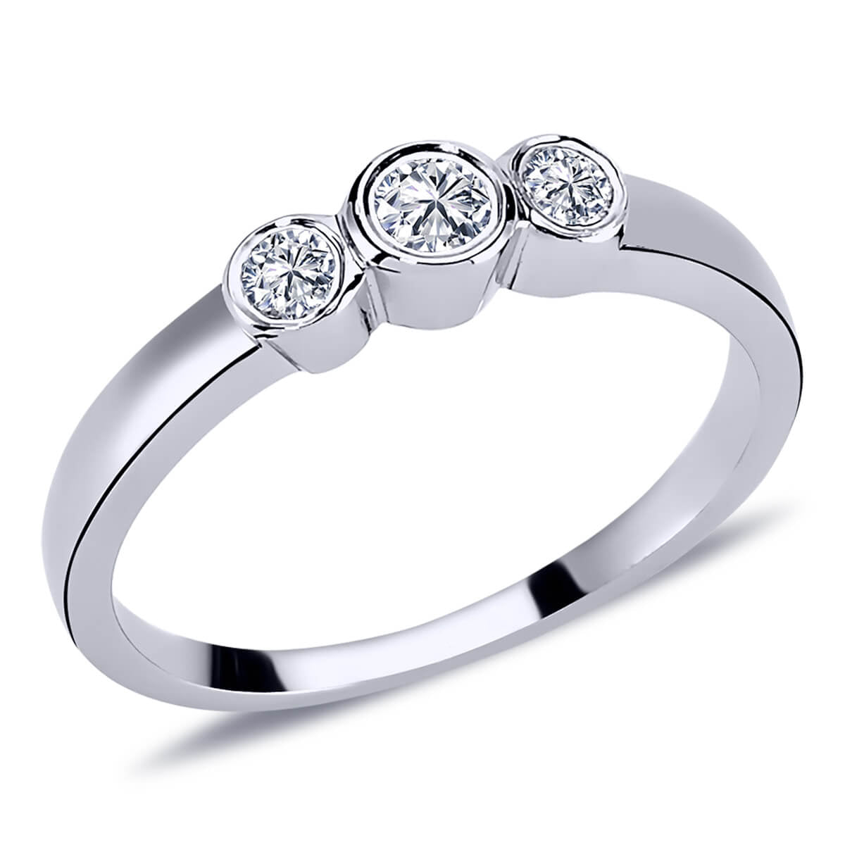 0.23 Carat Diamond Tria Ring