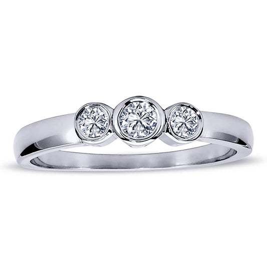 0.23 Carat Diamond Tria Ring