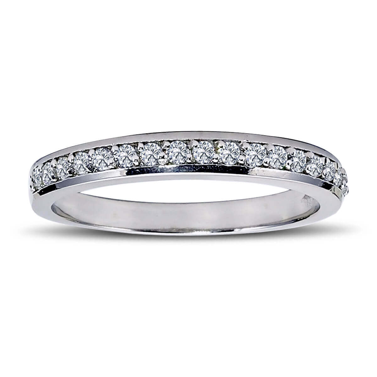 0.25 Carat Diamond Half Ring