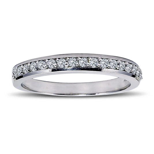 0.25 Carat Diamond Half Ring