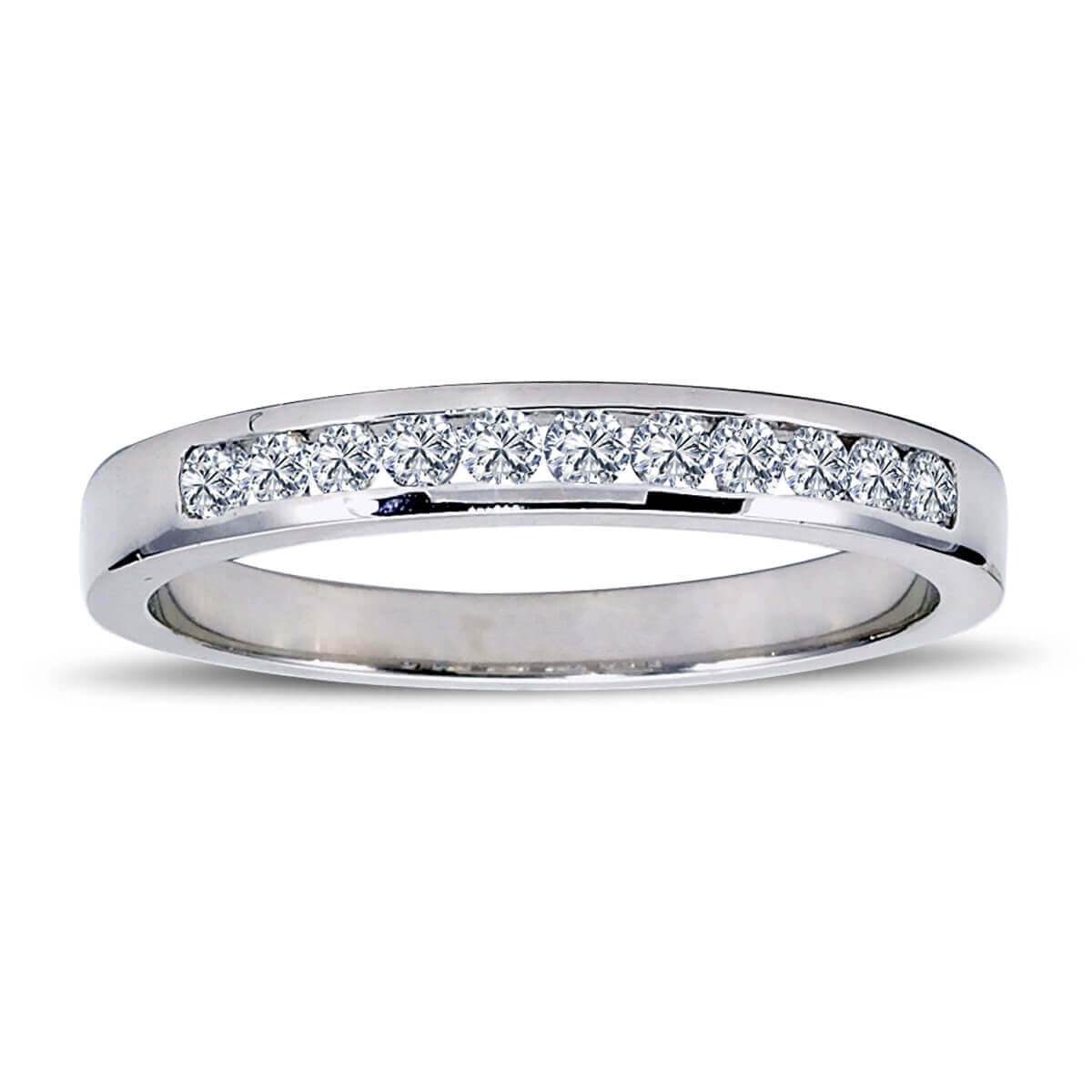 0.32 Carat Diamond Half Ring