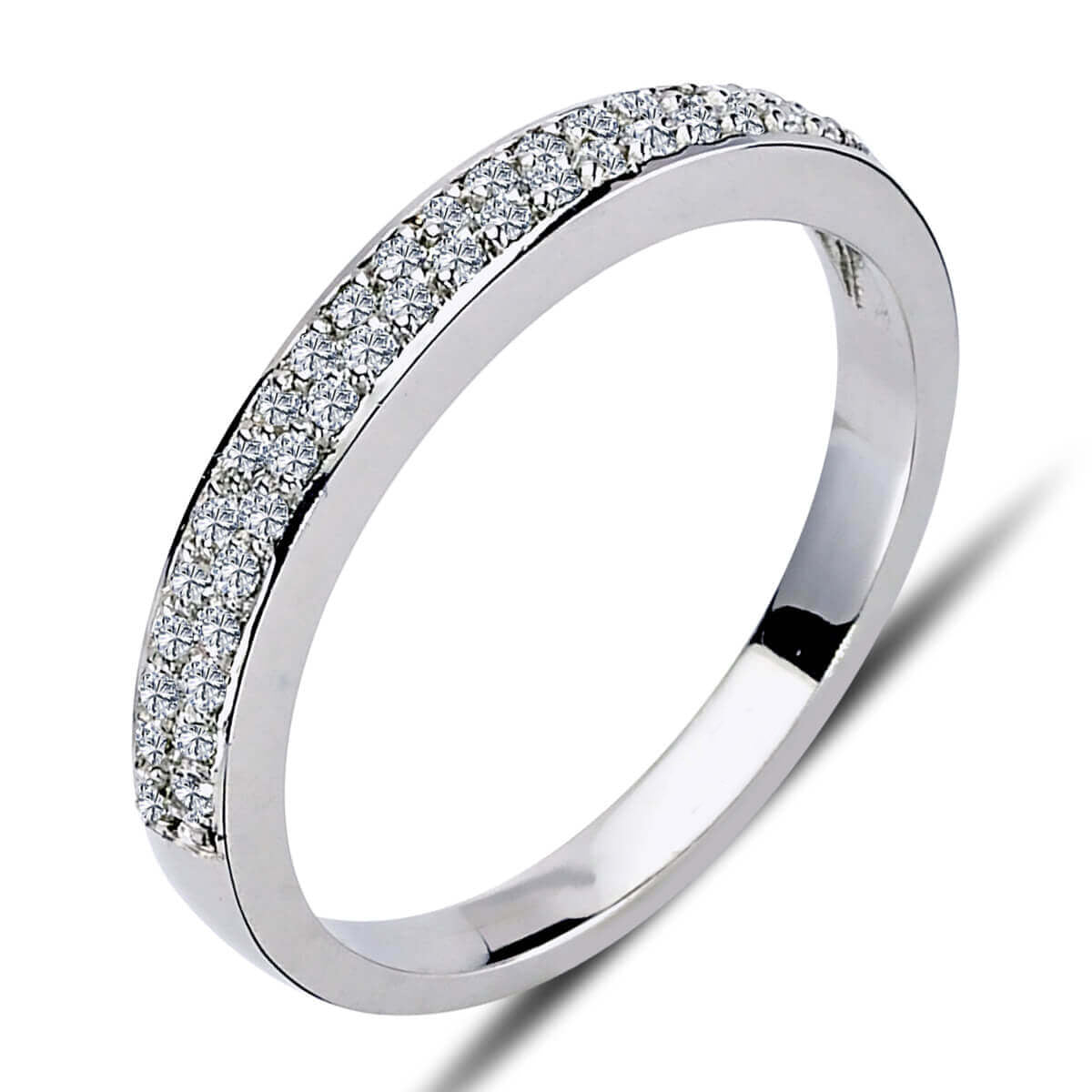 0.20 Carat Diamond Half Ring