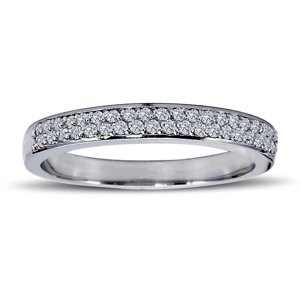 0.20 Carat Diamond Half Ring