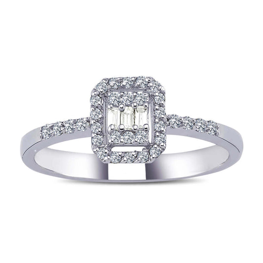 0.20 Carat Baguette Diamond Ring