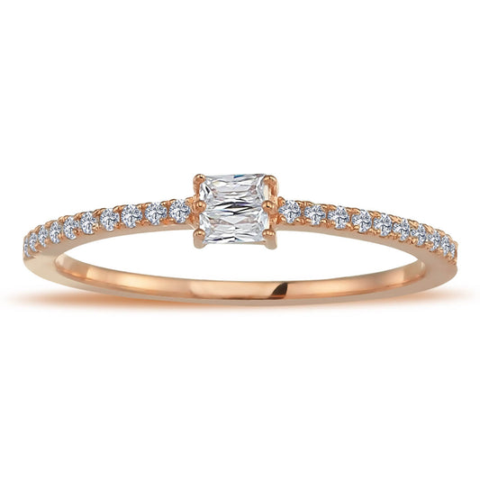 Baguette Diamond Lagas Ring
