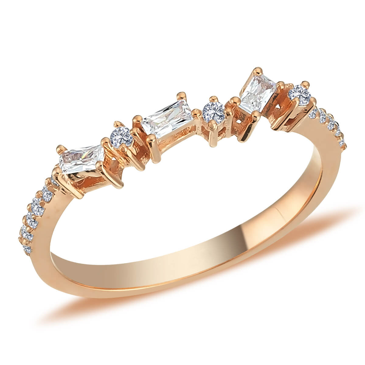 Baguette Diamond Girsu Ring