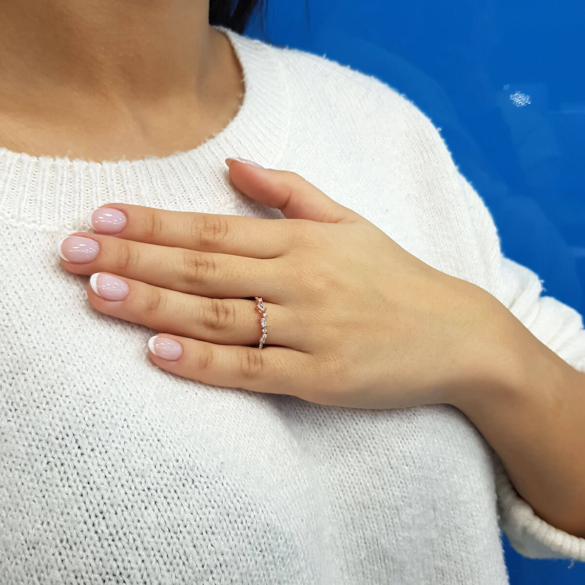 Baguette Diamond Girsu Ring