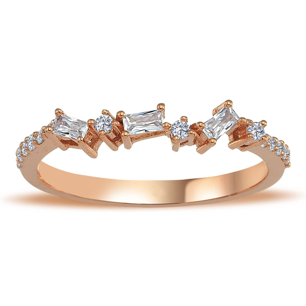 Baguette Diamond Girsu Ring