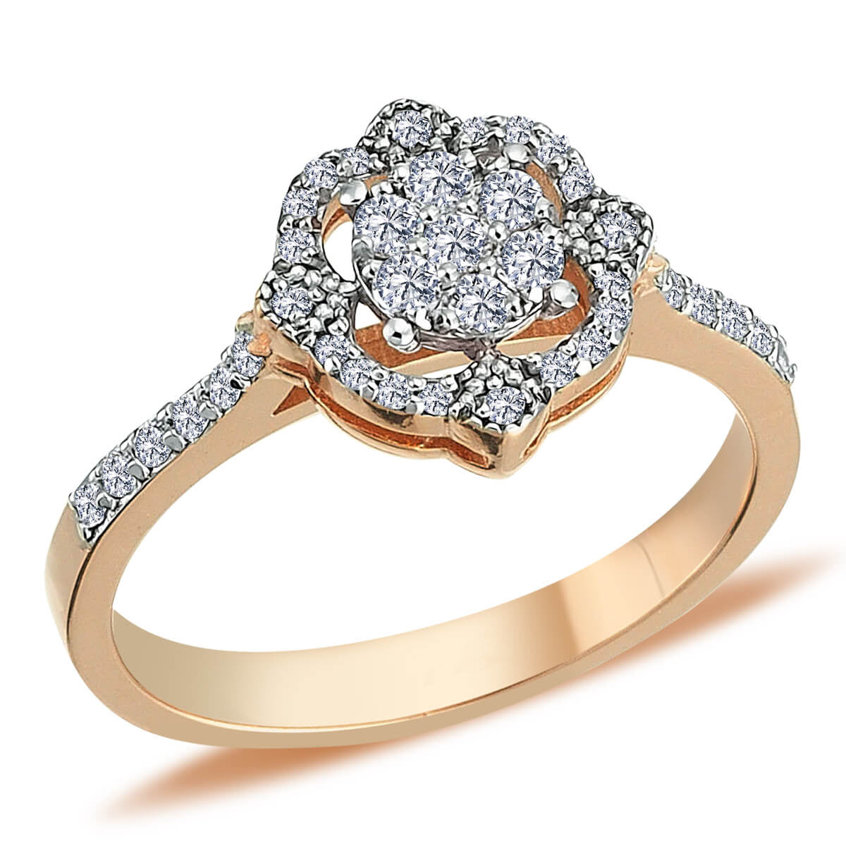 Diamond Stone Nagar Ring