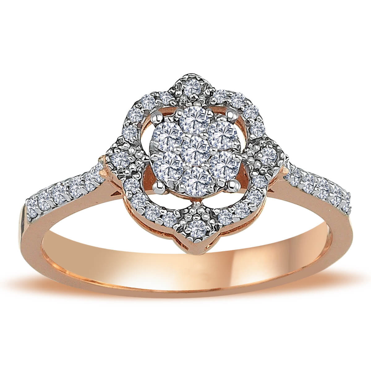 Diamond Stone Nagar Ring