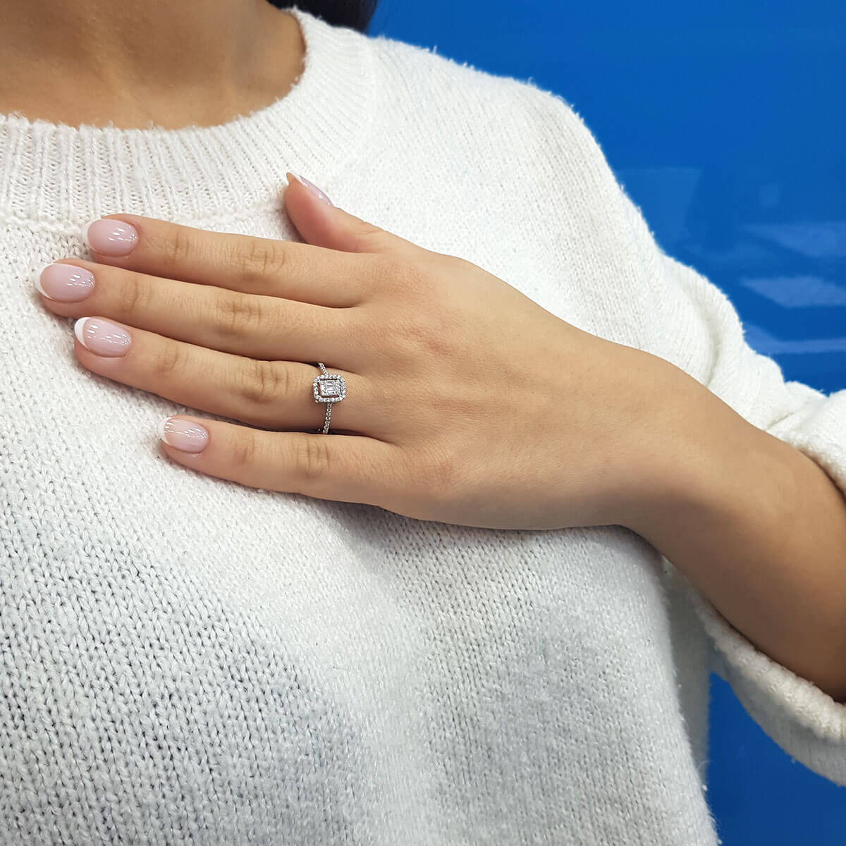 0.30 Carat Baguette Diamond Ring