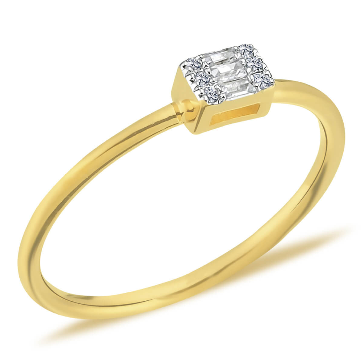 Baguette Diamond Perre Ring