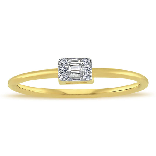 Baguette Diamond Perre Ring