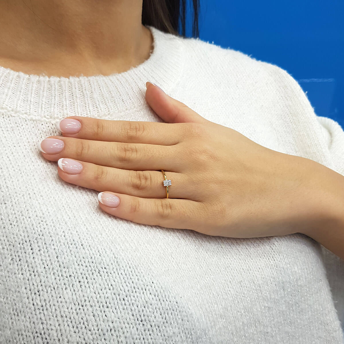 Baguette Diamond Pirin Ring