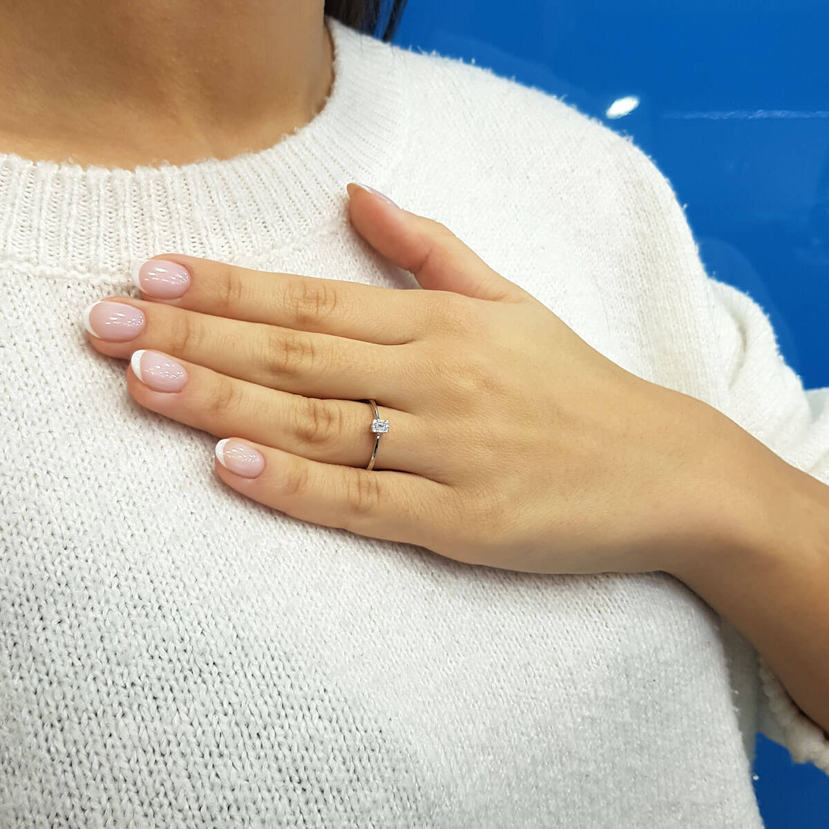 Baguette Diamond Hale Ring
