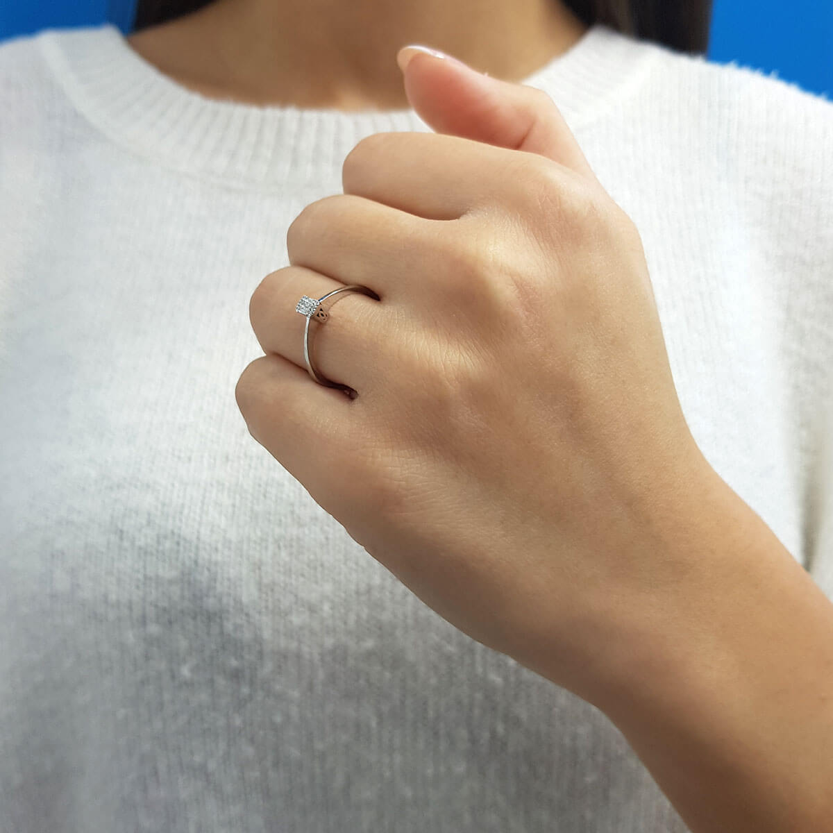 Baguette Diamond Hale Ring